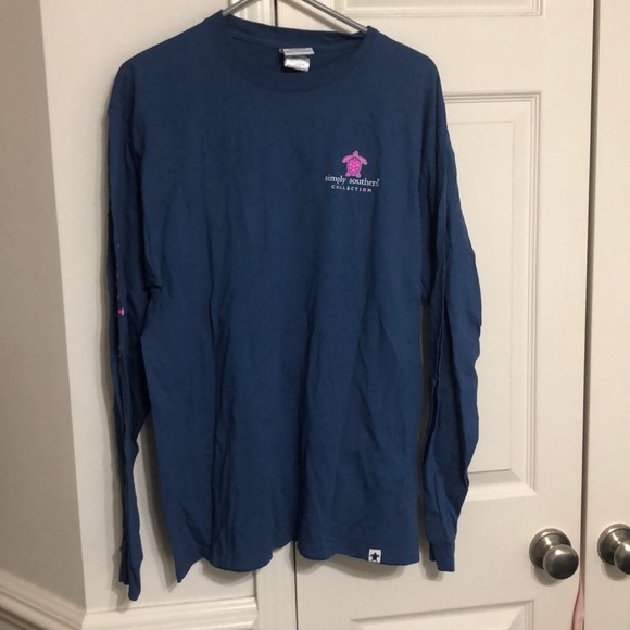 Simply Southern Tops - Simply southern glittery long sleeve T-shirt